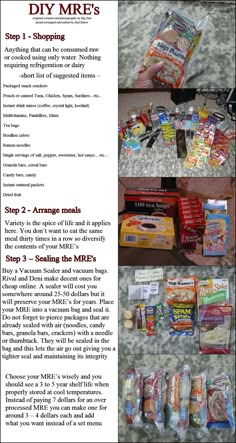 lol do you f@gs eve know what a MRE is? Diy Mre, Emergency Planning, Survival Foods, Survival Essentials, Emergency Preparedness Food, 72 Hour Kits, Doomsday Prepping, Survival Ideas