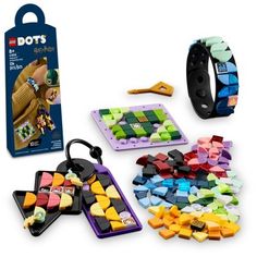 an assortment of toys and accessories for kids to play with on the go activity set