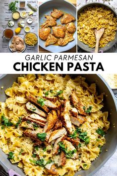 This garlic parmesan chicken pasta recipe is a creamy, savory one-pot meal that’s sure to be a new family favorite. The combination of tender chicken, al dente pasta, and a rich garlic parmesan sauce creates a mouthwatering dish that will have everyone coming back for seconds. The best part is that it’s ready in less than an hour, perfect for an easy dinner recipe or lunch idea to make this summer! Chicken Pasta Easy, Chicken Breast Pasta, Garlic Parmesan Chicken Pasta, Parmesan Chicken Pasta, Garlic Chicken Pasta, Better Gut Health, Cheesy Chicken Pasta, Easy Healthy Lunch Recipes