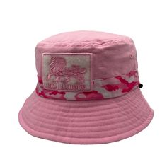 Step up your style game with our CALI Strong Pink Camo Reversible Bucket Hat with Morale Patch. This versatile accessory blends a fashionable pink camo design with a solid-colored reversible option for a fresh look every day. Crafted for comfort and excellent UPF 50+ sun protection, it's the perfect choice for outdoor activities or city strolls. The included morale patch adds a unique touch to your stylish tactical hat. Embrace the vibrant pink camo trend with your CALI bucket hat. Try different Pink Adjustable Fit Bucket Hat For Outdoor, Pink Adjustable Bucket Hat For Outdoor, Pink Curved Brim Bucket Hat For Outdoor, Casual Pink Bucket Hat One Size, Pink Bucket Hat For Outdoor Activities, Casual Pink Bucket Hat For Outdoor, Adjustable Pink Hat For Outdoor Activities, Pink Curved Brim Hat For Outdoor Activities, Pink Bucket Hat With Adjustable Fit And Curved Brim