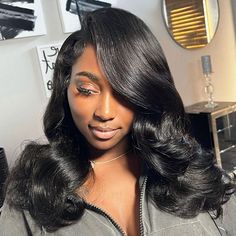 Alipearl Layered Double Drawn Body Wave Hair100% human hair 13×6 Ready To Go Lace Frontal Wig Pre Bleached Glueless Wig Wig Hairstyles Body Wave, Layered Body Wave Wig, Layered Wig, Waves Hair, Loose Waves Hair, Glueless Wig, Wave Wig, Body Wave Wig, Body Wave Hair