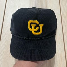 **Good Condition For Age & Intended Use. Washed. Reshaped. Sanitized. Mink Oil Brushed In. Ready To Be Worn. See All Pics For Personal Judgment Prior To Purchase** True Vintage Game Day Ready Perfect For Any Collection Colorado University, Oil Brush, Vintage Games, Source Unknown, Snapback Hat, True Vintage, Vintage Accessories, Snapback Hats, Game Day