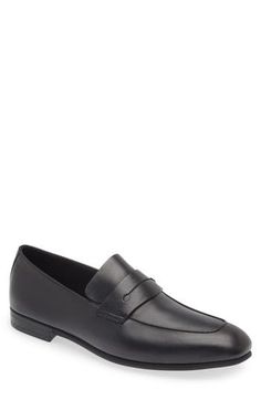 Named for the buttonholes in finely tailored menswear, this iconic leather loafer from the Italian label features a clean, classic silhouette. Leather upper, lining and sole Made in Italy Men's Designer Shoes Modern Wingtip Loafers For Semi-formal Occasions, Modern Semi-formal Wingtip Loafers, Modern Calf Leather Loafers For Business, Modern Wingtip Loafers For Work, Classic Business Loafers With Smooth Grain, Modern Goodyear Welted Loafers For Work, Modern Wingtip Loafers For Formal Occasions, Classic Smooth Grain Loafers For Formal Occasions, Modern Formal Loafers With Branded Insole