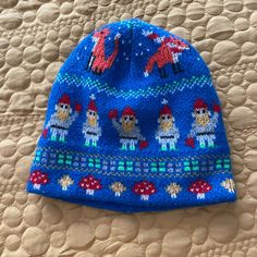 Adorable Crewcuts Blue Gnome Mushroom Like New. My Daughter Received For Christmas And Never Wore It. Fits A 4/5 Or Six Year Old Blue Gnome, Gnome Hat, My Daughter, Kids Accessories, A 4, Year Old, Kids Shop, Accessories Hats, Stuffed Mushrooms