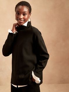 Turtleneck Tunic Sweater | Banana Republic Banana Republic Outfits 2022, Turtleneck Tunic Sweater, Turtleneck Tunic, Business Attire Women, Winter Attire, Wedding Clothes, Knit Turtleneck, Professional Attire, Knit Turtleneck Sweater