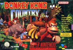 donkey kong country nintendo gameboy cover artwork