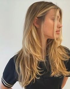 Blonde Hair Inspiration, Blonde Hair Looks, Haircuts For Long Hair, Hair Inspo Color, Long Hair Cuts, Aesthetic Hair, Layered Haircuts