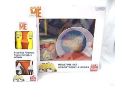 an assortment of despicable toys in a package