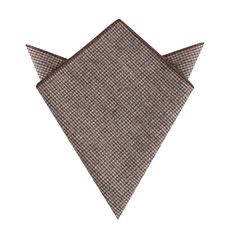 Brown Karakul Houndstooth Wool Pocket Square | Mens Suit Handkerchief Squares Handmade Gentlemen Accessories for Guys | Handkerchiefs Online Shop Australia | Men's Fashions | OTAA #pocketsquare #handkerchief #wedding #mensfashion #groom #groomsmen #suits #style #mens #gentleman #menfashion #menstyle #meswear #OTAA Wool Tie, Groomsmen Gift, Wedding Anniversary Gift, Gift For Husband, Mens Bow Ties, Tie Accessories, Tie And Pocket Square, Gift For Dad, Groomsman Gifts