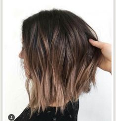 Lob Haircut, Brown Balayage, Bob Hairstyle, Ombre Hair