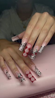 #nails #acrylic #nailinspo #frenchtip #nailtech #naildesign #cherry Cherry Inspo Nails, Red Birthday Nails Acrylic, French Tip With Cherry, French Tips With Cherries, Tyla Concert, 777 Nails, Cherry Nails Acrylic, White French Tip, Cherry Nails