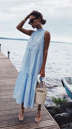 Sukienki Maksi, Spring Dresses Women, Polka Dot Maxi Dresses, Stil Boho, Maxi Robes, Polka Dress, Tiered Maxi Dress, Inspired Outfits