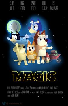 a movie poster for the film magic