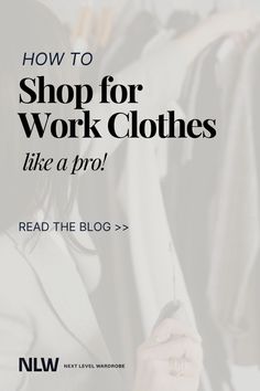 woman shopping and touching clothing on a rack Capsule Wardrobe Tips, Clothes For Work, Shop For Clothes, Average Person