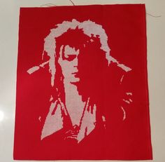 Little Robin: David Bowie Labyrinth Cross Stitch David Bowie Jareth, Labyrinth Art, Creative Tutorials, Just Cross Stitch, The Labyrinth