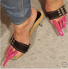 Sarah Jessica Parker Shoes, Extreme Beauty, Wow Nails, Wooden Sandals