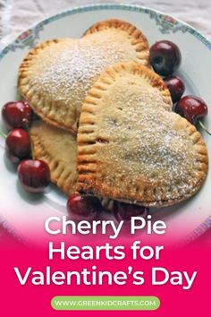 cherry pie hearts for valentine's day