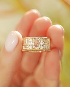 Oval Diamond Rings With Baguette Diamonds, Oval Rings With Baguette Diamonds, Oval Diamond Ring With Baguette Diamonds For Anniversary, Oval Baguette Diamond Ring For Anniversary, White Oval Baguette Diamond Jewelry, Mosaic Ring, Custom Diamond Engagement Rings, Oval Diamond Ring, Diamond Mosaic