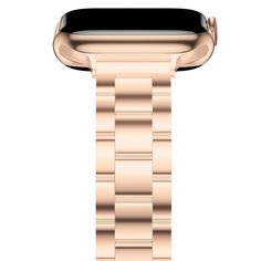 PRICES MAY VARY. [Wide Compatibility]: The thin stainless steel band for Apple Watch is Compatible with Apple Watch Series 10 (42mm), Apple Watch Series 9/8/7 (41mm), Apple Watch SE, Apple Watch Series 6/5/4 (40mm), and Apple Watch Series 3/2/1 (38mm), across all editions. [Color Matching] This rose gold Apple Watch band is perfectly matching the color of Apple Watch Series 10 42mm. You can wear it confidently, knowing it will maintain its luxurious appearance through daily adventures and special occasions alike. [iWatch Bands for Women]: With its graceful width of just 14mm, this slim rose gold Apple Watch band is specifically designed for women and girls. Crafted with advanced workmanship, it offers a comfortable and durable fit, providing a sophisticated touch. [Convenient Connection] F Gold Apple Watch Band, Rose Gold Apple Watch, Apple Watch 42mm, Gold Apple, Apple Watch Series 3, Metal Straps, Stainless Steel Band, Series 3, Apple Watch Series