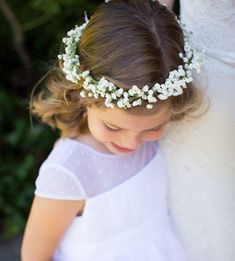 White And Lavender Wedding, Desert Wedding Theme, Lily Of The Valley Fairy, Wedding Style Hair, Lavender Wedding Colors, Bridal Party Outfits, Flower Girl And Ring Bearer, Jordan Wedding, Flower Girl Outfit