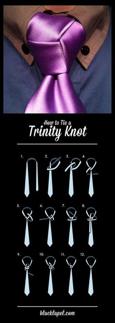 Думаємо, вам сподобаються ці піни Trinity Knot Tie, Stil Masculin, Style Masculin, Trinity Knot, Mode Masculine