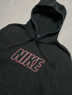 Nike × Nike ACG × Vintage 🔥 Nike boxy fit vintage hoodie center swoosh spellout y2k Size Men's / US S / EU 44-46 / 1 Color Black Condition Gently Used Nike central logo swoosh The material is pleasant to the body. In a good condition. Fast sending! Condition : 9/10 Chest - 52 cm Length - 62 cm Shoulders - 44 cm Sleeve Length - 65 cm - ALL ITEMS ARE HEAT TREATED AND WASHED BEFORE SHIPPING - FOLLOW MY STORE - SEE MY OTHER ITEMS #HYPE #JORDAN #BAPE #RARE #90S #CASUAL #STUSSY #ACG #STONE Vintage Nike Hoodie Men, 90s Letter Print Hoodie For Streetwear, 90s Style Letter Print Hoodie For Streetwear, Urban Hoodie With Embroidered Logo For Streetwear, Sporty Hoodie With Logo Print For Sports Season, Sporty Streetwear Hoodie With Logo Print, Urban Sports Hoodie With Logo Print, Logo Hoodie Sweatshirt For Streetwear, Urban Sweatshirt With Logo For Streetwear