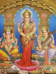 lord ganesha and his three avatars