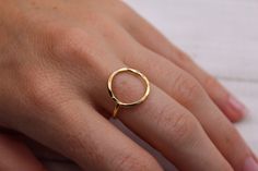 The 14K Gold version of our bestseller Karma Ring is now available. The 14K gold circle and band has been hammered by hand adding sparkle and shine. The Karma Ring is meant to attract good karma to you and those around you as well as remind you that what comes around goes around. Now available in 14K Yellow Gold, 14K Rose Gold and 14K White Gold. U.S. ring sizes available in the drop down menu. NOTE: This listing is for ONE ring only. All White Sand Jewelry comes in a hand stamped gift box ready Modern Hammered Stackable Rings, Hammered Stackable Rings As A Gift, Dainty Hammered Round Rings, Fine Jewelry Hand Forged Stackable Rings, Yellow Gold Hammered Stackable Rings, Hammered 14k Gold Stackable Rings, Modern Hammered Yellow Gold Rings, Hammered Stackable Rings In Recycled Gold, Hammered Recycled Gold Stackable Rings