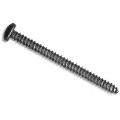 an assortment of screws on a white background