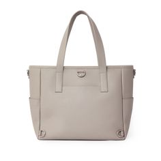 This structured tote is the ultimate do-it-all bag that you deserve. It's the perfect carryall for work, travel, and anywhere your day brings you. It features a spacious and organized interior for your essentials, a padded compartment for your laptop, side pockets for your drinks, and you can convert it into a backpack or crossbody. Crafted from premium American Saffiano leather that's waterproof and scratch-resistant, the Transform Tote will stay just as beautiful through all your travels and a Modern Weekender Bag With Removable Pouch For On-the-go, Chic Tote Laptop Bag For On-the-go, Modern Travel Bag With Double Handle For On-the-go, Chic On-the-go Diaper Bag With Double Handle, Luxury Large Capacity Laptop Bag For On-the-go, Modern Weekender Bag With Top Carry Handle, Modern Travel Bag With Large Capacity Double Handle, Modern Travel Bag With Large Capacity And Double Handle, Modern Weekender Bag With Large Capacity And Top Handle