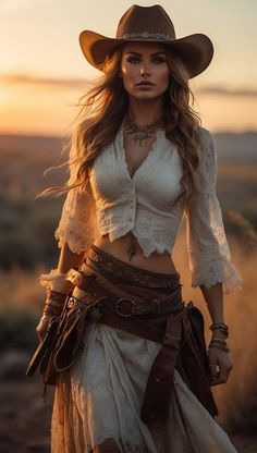 Western Chic Fashion, Gal Gardot, Cowboy Girl, Country Women, Steampunk Clothing