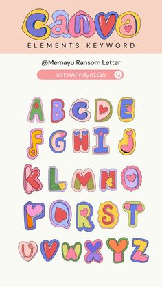 an image of some type of alphabets with different letters and numbers on them, including the