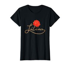 PRICES MAY VARY. This Womens Latina Latinx Best Gift Rose Cute Hispanic Shirt Xicana Shirt will be a perfect gift for all the beautiful and chingonas latinas in your life that love cute rose designs and are proud of their latino heritage. Esta playera para mujeres latinas es el regalo ideal para tu mama, novia, amiga, hermana, esposa, que les guste mostrar su amor por la cultura hispana y esten orgullosas de ser mujeres latinas. Lightweight, Classic fit, Double-needle sleeve and bottom hem Rose Cute, Latina Power, Cute Rose, African American Women, American Women, Woman Colour, Best Gift, Branded T Shirts, Top Styles