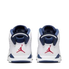 From the playground to the classroom, start your little one's journey on the right foot with the Jordan Retro 6 Toddler's Shoe. This sneaker pairs durability with classic style—a perfect nod to Mike's own early days. Whether they're taking their first steps or exploring new places, these shoes offer the perfect blend of comfort, support, and iconic design. Classic laces. Leather and textile upper are durable so your kiddo can focus on the fun. Rubber outsole adds traction on a variety of surface Casual Jordan Training Shoes With Rubber Sole, High-top Scratch-resistant Jordan Sports Shoes, Classic Jordan Sports Shoes With Round Toe, Casual Jordan Shoes Scratch-resistant For Sports, Scratch-resistant High-top Jordan Sports Shoes, Casual Scratch-resistant Jordan Shoes For Sports, Casual Low-top Scratch-resistant Jordan Shoes, Casual Low-top Jordan Shoes Scratch-resistant, White Scratch-resistant Basketball Shoes For Training