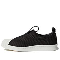 adidas Superstar BW3S Slipon W Black Sneakers/Shoes Adidas Superstar Women, Black Sneakers, Stylish Sneakers, Sneakers Shoes, Basketball Shoes, Adidas Originals, Perfect Pair, Top Sneakers, Slip On Sneaker