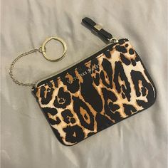 Nwot Animal Print On The Outside With B/W Polka Dots On The Inside For Keys, Cards, Etc. Affordable Victoria's Secret Wallets For Daily Use, Victoria Secret Wristlet, Victoria Secret Wallet, Cheap Victoria's Secret Travel Wallets, Victoria’s Secret Wallet, Trap Music, Car Deco, Mini Wallet, Key Card Holder