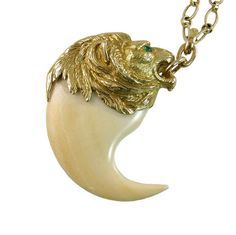 Lion Nail Gold Pendent, Pendent For Men, Lion Nails, Lion Claw, Nail Gold, Gold Pendants For Men, Nails Pendant, Drop Necklaces, Gold Pendent