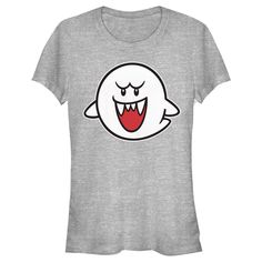 a women's t - shirt with an image of a ghost face on it