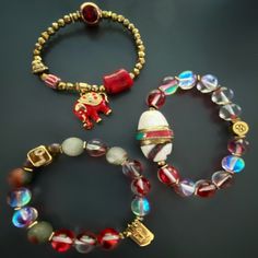 This stunning, one of a kind bracelet features Red eye stone beads and an Ethnic Naga Conch Shell bead in brass. The Red Cat Eye Ethnic Bracelet is colorful enough to be noticed from any distance and is a very eye catching and striking addition to you or a loved one's wardrobe.Cat's Eye Stone is a gemstone that has a shine looks like a cat's eye. Cat's Eye is a powerful talisman associated with truthfulness, self control and discipline. This crystal encourages the wearer to seek out knowledge an Red Spiritual Beaded Bracelets For Meditation, Red Spiritual Jewelry With Gemstone Beads, Red Hand-strung Healing Jewelry, Red Hand-strung Jewelry For Healing, Red Beaded Bracelets With Natural Stones For Meditation, Red Gemstone Beaded Bracelets For Jewelry Making, Red Spiritual Bracelets For Festivals, Red Hand-strung Spiritual Jewelry, Unique Hand-strung Red Beaded Bracelets