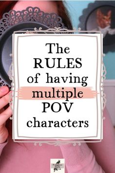 the rules of having multiple pov characters