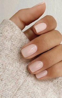 Light Color Manicure, Uñas Color Pastel, Manicure Gel, Clean Girl Aesthetic, Bride Nails, Bridal Nails