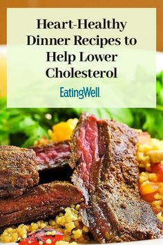 Recipes To Lower Cholesterol And Triglycerides, Lower Cholesterol Recipes Dinner, Low Cholesterol Tacos, Lo Cholesterol Recipes, Cholesterol Lowering Soup Recipes, Lower Cholesterol Smoothie Recipes, Low Cholesterol Casseroles, Recipes For People With High Cholesterol, Eatingwell.com Recipes