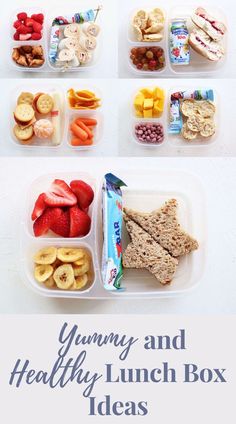 an image of healthy lunch box ideas