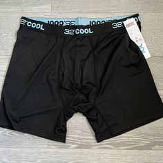 Men’s Large Boxers 3 Pairs New With Tags 32 Degrees Cool See Pic For Material Blend Sports Boxer Briefs With Go-dry Medium Support, Compressive Multi-pack Black Boxer Briefs, Compressive Black Boxer Briefs Multi-pack, Sports Multi-pack Boxer Briefs, Functional Midweight Boxer Briefs Multi-pack, Boxer Briefs, Tags, Man Shop