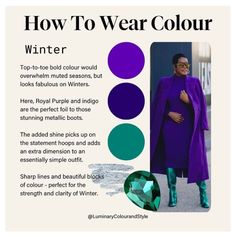 Cool Winter Color Palette, Winter Color Palette, Metallic Boots, Winter Typ, True Winter, Bright Winter, Color Analysis, Winter Tops, Winter Colors