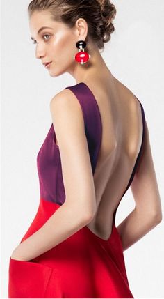 Red And Purple, Fabulous Dresses, Red Formal Dress, Color Combinations