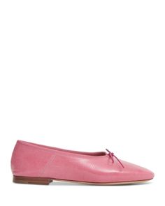 If all roads lead to Rome, you'll want step into these buttery leather ballet flats and get going. Allora! Leather Ballet Flats, Ballet Flat Shoes, Ballet Flats, Flamingo, Rome, Shoes Flats, Ballet, Buy Online, Leather