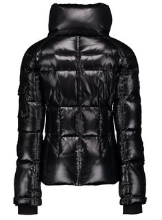 This channel-quilted, down jacket is crafted from a densely woven nylon. It is lightweight, yet protective from wind and water, and filled with fine white duck down to achieve warmth and an ultra soft feel. The jacket features a stand collar, fleece wrist cuffs with thumbholes, center front zip closure, lower zip pockets, and snap sleeve pocket detail. Modern Kids Clothes, Kids Clothing Brands, Quilted Puffer Jacket, Modern Kids, White Duck, White Ducks, Wrist Cuffs, Duck Down, Girls Jacket