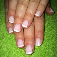 French manicure gel polish for a bride to be ) Gel french manicure French Manicure Gel, Manicure Gel Polish, Manicure Essentials, Gel French Manicure, Ten Nails, Gel Polish Manicure, Manicure Gel, To Be, Gel Manicure