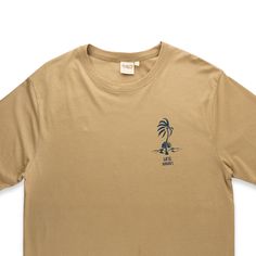 Set Sail for Adventures in Paradise with a Smart Looking Tee Pacific Creations "Adventures in Paradise" Men's T-Shirt is your ticket to the promise of endless summer days. This isn't just a tee– it's a declaration of your love for sunsets, palm trees, and the call of ocean waves, all captured in the small graphic on the front. Turn it around, and you're greeted by a larger, captivating scene that's framed by the inviting words “Adventures in Paradise,” like a promise of endless exploration under Trendy Relaxed Fit T-shirt With Palm Tree Print, Relaxed Fit T-shirt With Palm Tree Print For Vacation, Relaxed Fit T-shirt With Palm Tree Print, Beachy Relaxed Fit Palm Tree Print T-shirt, Casual Palm Tree Print Relaxed Fit T-shirt, Polynesian Cultural Center, Olive Tan, Hawaiian Travel, Ukulele Accessories